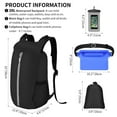 Vbiger Waterproof Dry Bags Set of 3 with Cellphone Bag Waist Bag, 20