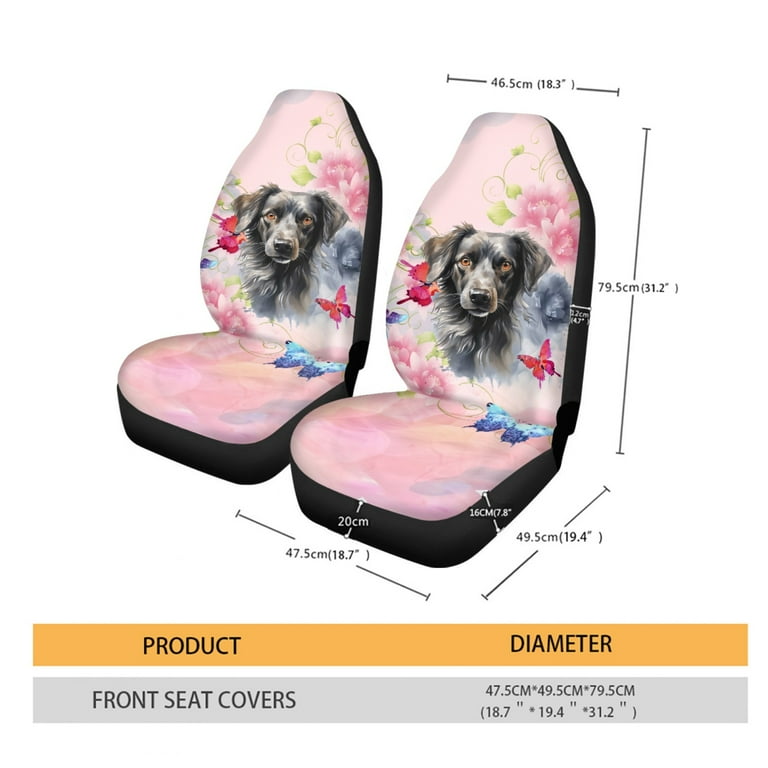 Collie Car Seat Cover (Set of 2) Collie Car Seat Cover (Set of 2)