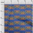 thumbnail image 1 of oneOone Georgette Viscose Fabric Floral Block Print Fabric By Yard 42 Inch Wide, 1 of 4