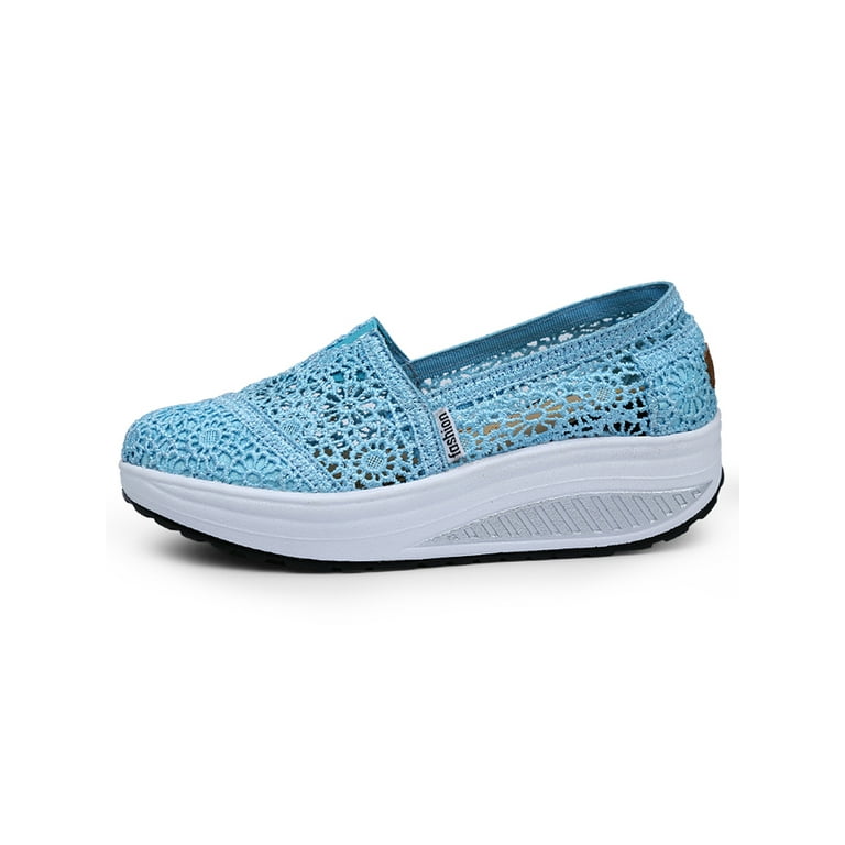 Women Slip on Shoes Breathable Casual Shoes Rubber Shoes Sneaker Shoes