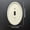 White, variant on Pink Oval Pearl Outlet Cover Panel - Decorative Screw-Mountable Double-Layer Design for Home Plates, Perfect for Switches and Ceiling/Fan Controls