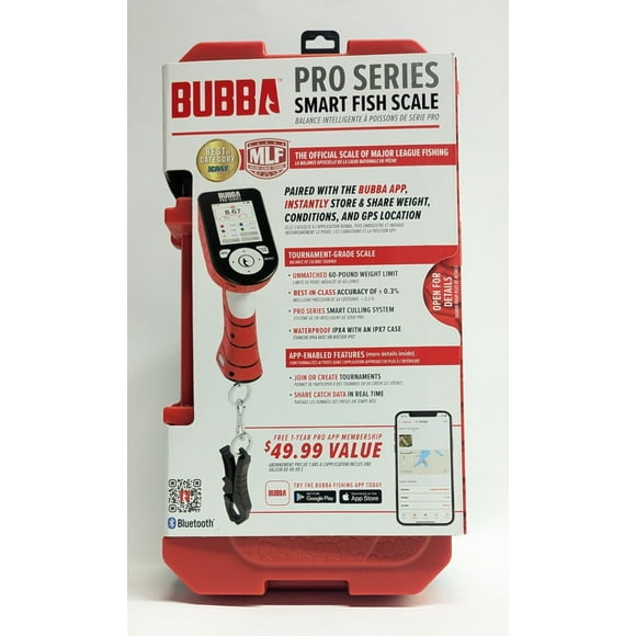 Bubba Pro Series Balance de Poisson Intelligente 60Lb 1176076