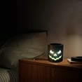 thumbnail image 2 of Halloween Decorations Halloween Cylindrical Evil Pumpkin Lights Glowing LED Electronic Candle Lights Spooky Festival Supplies Halloween Decoration and Gift Black, 2 of 6