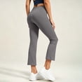 thumbnail image 4 of JOANKDMI High Waisted Bootcut Yoga Pants for Women Tummy Control Cropped Flare Leggings Athletic Workout Activewear Stretch Trousers for Gym Running Everyday Wear, 4 of 6