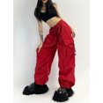 thumbnail image 3 of Autumn New Y2K Overalls Women's Loose Pants Punk Wide Leg Pants Women's Pants-3-L, 3 of 7