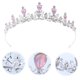 thumbnail image 2 of Tiara de novia con diamantes de imitación para mujer, diadema de cristal, joya para el cabello, 2 of 6