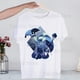 thumbnail image 1 of Camiseta con estampado de galletas de leche de sombra camiseta para hombre pantalón corto informal para hombre camisetas de manga Harajuku, 1 of 5