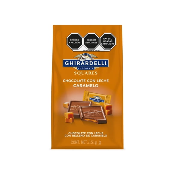 Chocolate con leche Ghirardellii con Relleno de Caramelo 151g