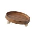 thumbnail image 4 of Pedestal de madera, elevador de madera, centro de mesa, decoración de moda, decoración L, 4 of 9