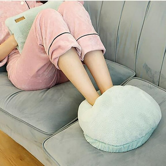 Apmemiss Clearance Foot Heated Warmer Slippers Portable Feet Warmers With Electric Heating Pad Room Decor
