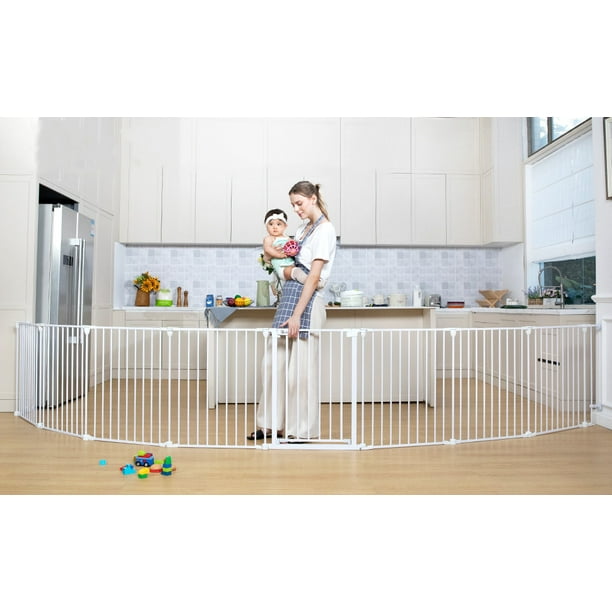 198 inch Wide Baby Gate and Play Yard Extra Wide Baby Gate Play Yard 8
