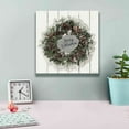 thumbnail image 4 of Epic Graffiti 'Merry Christmas Wreath' by Lori Deiter, Canvas Wall Art, 12"x12", 4 of 8