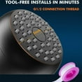 Basic Tools Set For Home Shower Head High Pressure Rain Modern Black