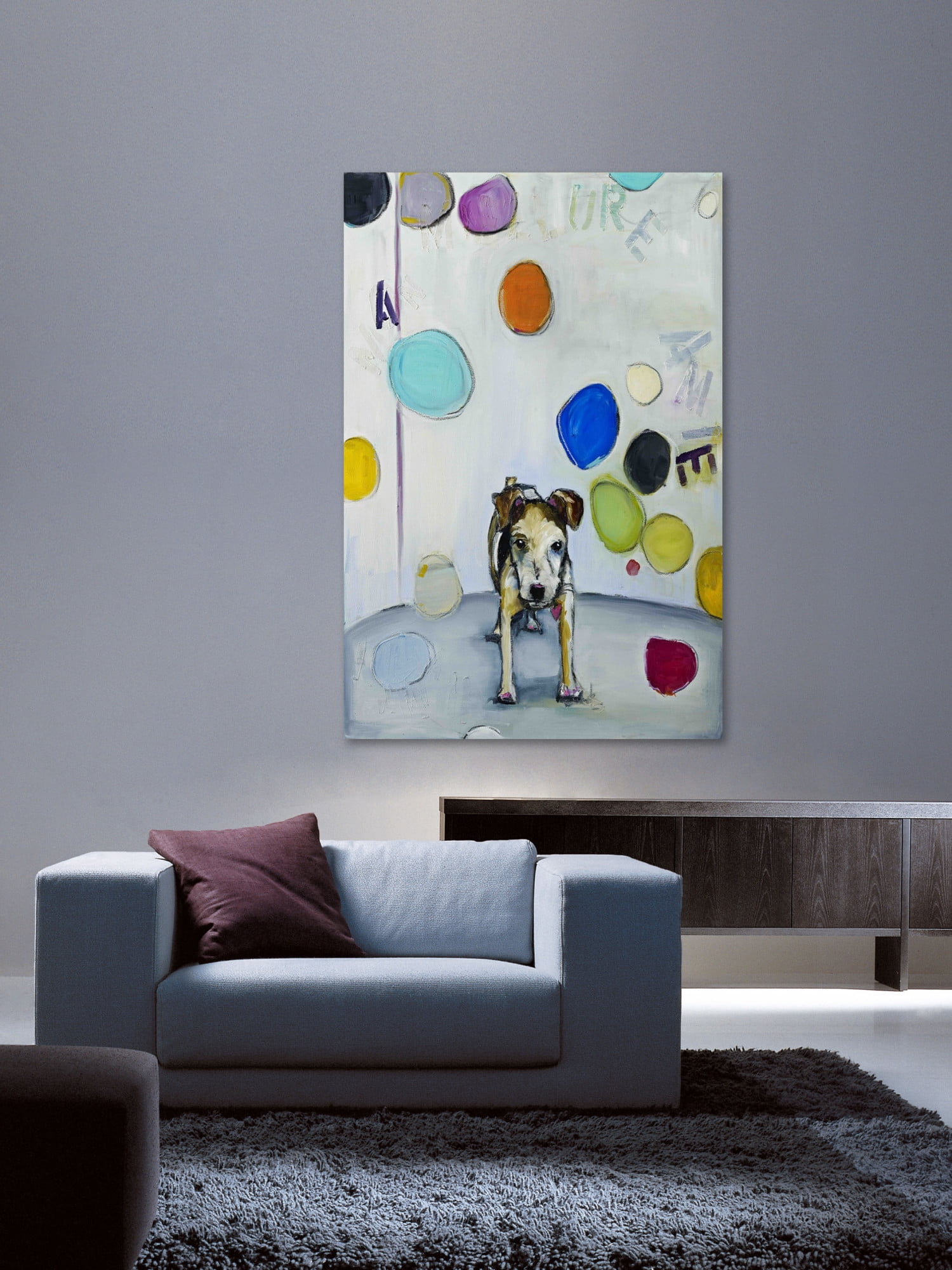 Marmont Hill "Don't Forget" by Tori Campisi Painting Print on Canvas