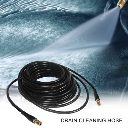 Jetter Nozzles Kit 1/4 Inch 100ft Drain Cleaning Hose Button Nose