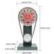 thumbnail image 2 of Vintage Chain Gear Creative Clock 3D Hollow Restaurant Bar Decor (rojo), 2 of 6