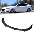 thumbnail image 4 of Front Bumper Lip,ABS 3pcs Carbon Fiber Style Front Bumper Lip Spoiler Replacement For  3 Axela 2014-2019 For Front Bumper Lip Front Spoiler Front Splitter Bumper Diffuser Car, 4 of 8