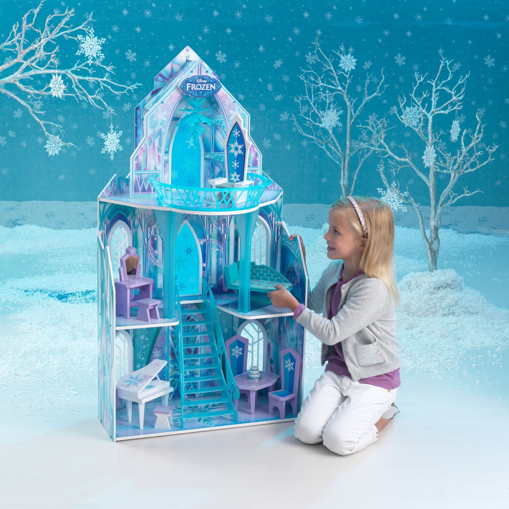 walmart frozen dollhouse