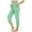 Green, variant on Fengqque Maternity Pants High Waist Support Spring And Summer New Pregnant WomanThin Solid Mother Casual Comfortable Elastic Capris Pants