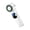 White, variant on Small Rechargeable Handheld Fan With Digital Screen 199 Levels draft Control And Long Battery Life