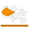 thumbnail image 3 of CAPA For 06-08 3-Series Sedan/Wagon Hood Panel Assembly Primed Steel BM1230119, 3 of 5