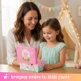 thumbnail image 4 of Caja de joyas musical con bailarina Giggle & Honey para niñas, 4 of 9