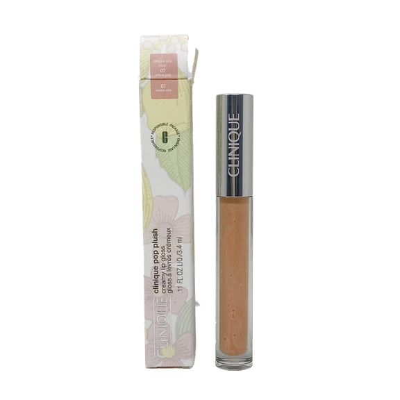 Clinique Pop Plush Creamy Lip Gloss, No. 07 Airkiss Pop, 0.11 oz