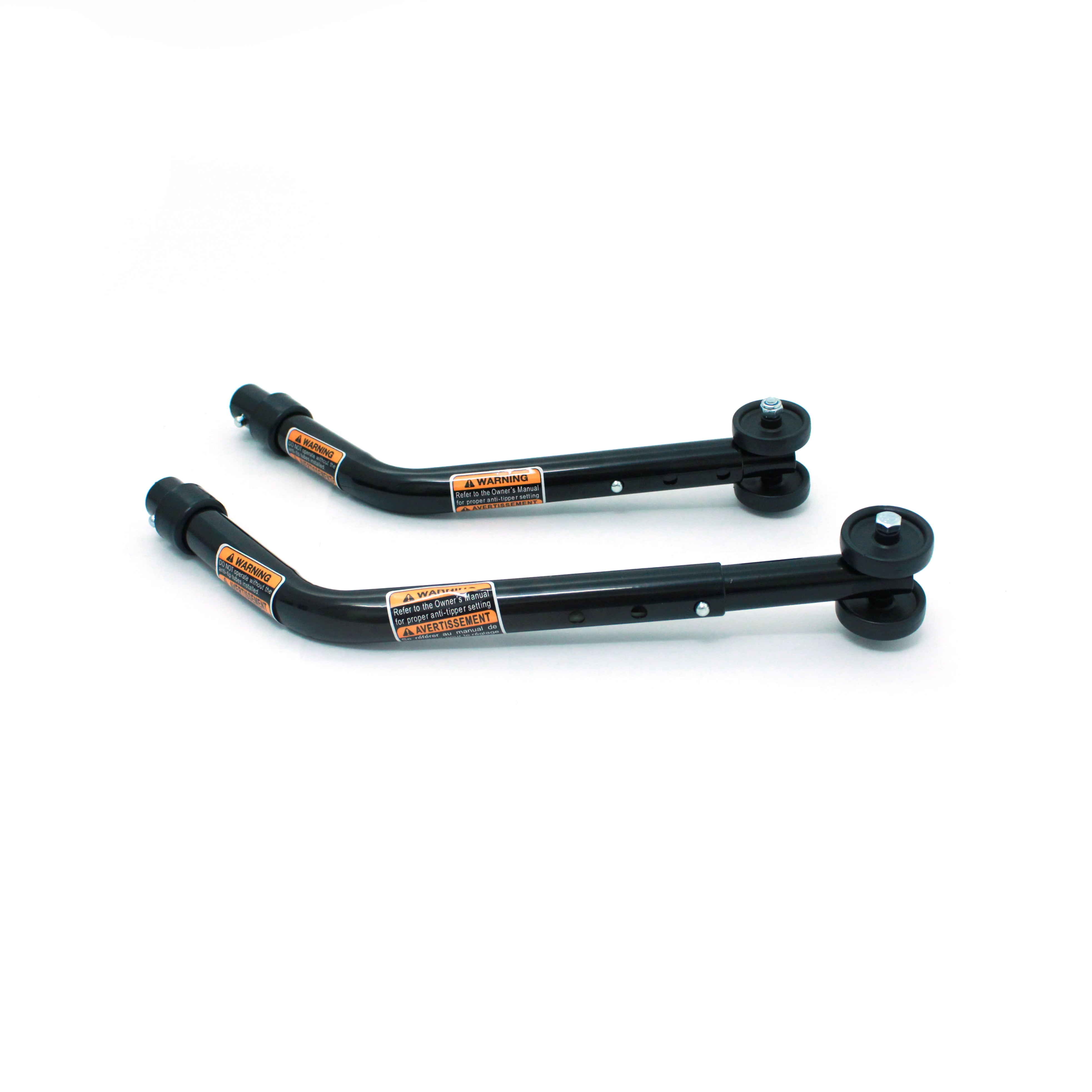 Invacare Rear AntiTippers for Wheelchairs with 8" Front Casters, Pair
