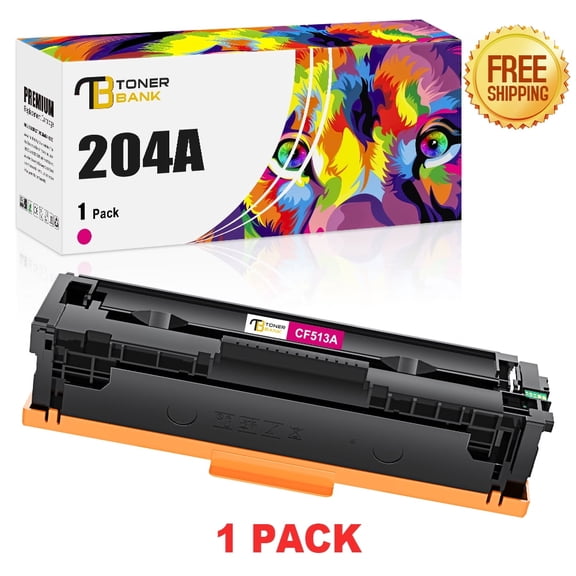 Toner Bank Compatible Toner Cartridge Replacement for HP 204A CF513A High Yield (Magenta, 1-Pack)
