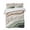 Green Brown Oatmeal, variant on Quilts Twin Size, Sage Green Ombre Soft Comforter Bedding Set for Bed, Modern Abstract Geometric Art Lightweight Quilted Bedspread with Pillow Cover(2 Pieces) for All Season, 68x86 Inch