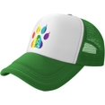 thumbnail image 1 of Gay Furry Pride Mesh Back Trucker Cap Baseball Cap, 1 of 8