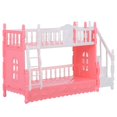 thumbnail image 1 of Pretend Play Double-deck Bed Prop Small Double-deck Bed Doll Bunk Bed Decoration Doll Furniture Accessory, 1 of 3
