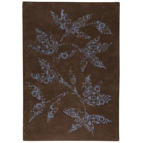 M.A. Trading Samarkand Hand-Tufted Brown/Blue Area Rug