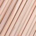 thumbnail image 2 of ORDDIART 100Pcs Model Building Supplies Wood Craft Rod For Diy And Woodworking Projects, 2 of 8
