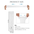 thumbnail image 3 of LAVA 5 Pairs UV Sun Protection Arm Sleeves for Women Men Cooling Compression Sleeve Arm Covers for Sports Volleyball Golf Driving Cycling Football Baseball Black, 3 of 8