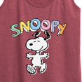 thumbnail image 3 of Peanuts - Snoopy Sketchy - Women's Racerback Tank Top, 3 of 6