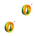 thumbnail image 1 of Minnieouse 2021 moda Unisex Punk luminoso que brilla en la oscuridad banda de boda anillos fluorescentes para Mujeres Hombres accesorios de Type6 NO6, 1 of 6