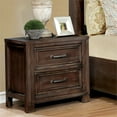 thumbnail image 6 of Bowery Hill Transitional Wood Nightstand with USB Outlet in Oak, 6 of 7