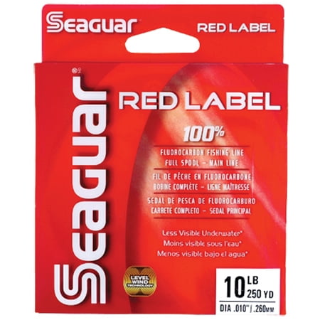Seaguar Red Label Saltwater Fluorocarbon Line .010