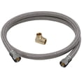thumbnail image 2 of Brasscraft 4839866 0.37 in. Dia. Speedi Plumb Plus Steel Dishwasher Connector, 2 of 2