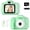 8Megapixels-Green, variant on Kids Toys Children Digital Camera for 3-8 Year Old Boys Girls Kids Action Camera ,Toddler Video Recorder 2 Inch 32GB SD Card