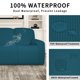 thumbnail image 3 of Funda para Sofá Reclinable Impermeable Azul Pavo Real, 3 of 8