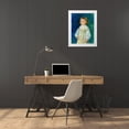 thumbnail image 3 of Renoir, Pierre-Auguste 19x24 White Modern Wood Framed Museum Art Print Titled - Lucie Berard Child in White 1883, 3 of 4