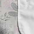 thumbnail image 4 of Dragonfly Microwave Oven Cover, Shabby Form Roses Worn Old Vintage Backdrop with Moth Bugs Print, Water Resistant Organizer with Pockets for Kitchen, 36" x 12", Pale Pink Pale Grey, by Ambesonne, 4 of 4