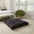 thumbnail image 2 of Square Tufted Floor Pillow - Black - Large (40 in.), 2 of 6