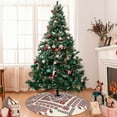 thumbnail image 7 of Sikiie Fashion Tatreez2 30-48 inches {designName} Print Christmas Tree Skirt Snowman Xmas Tree Skirt with Edge Christmas Decorations for Holiday Party-48", 7 of 7