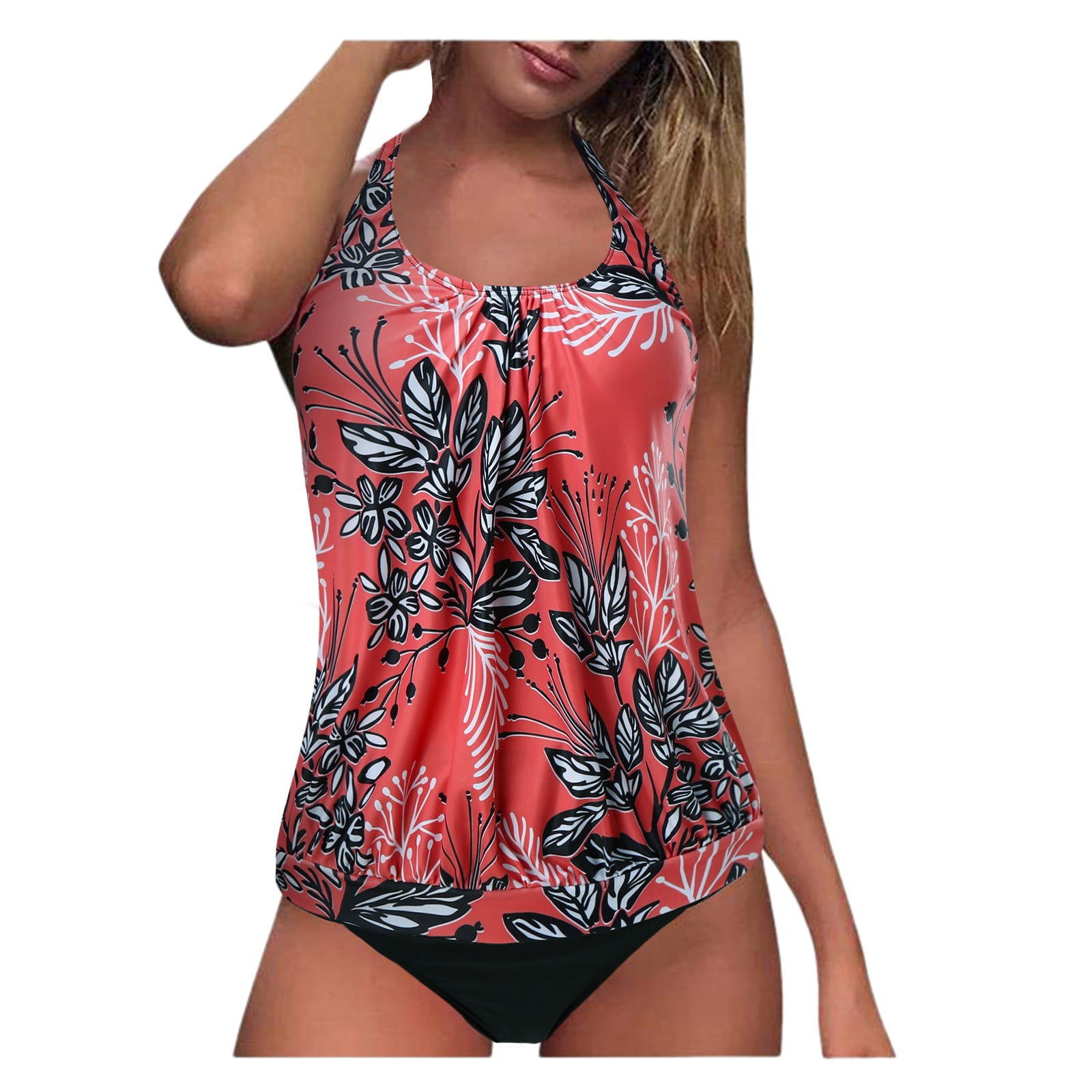 Aayomet Tankini Swimsuits for Women Swim Tank Top Bathing Suits with