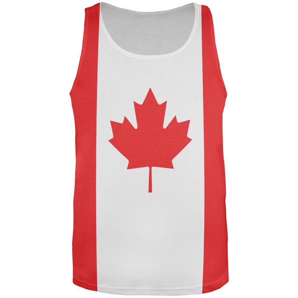 Canadian Canada Flag All Over Mens Tank Top Walmart Canada