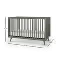 thumbnail image 5 of Child Craft Cranbrook 4-in-1 Convertible Crib, Lunar Gray, 5 of 11