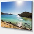 thumbnail image 2 of Impression sur Toile d'Art de la Plage Californienne de Baja Bleue, 2 of 3